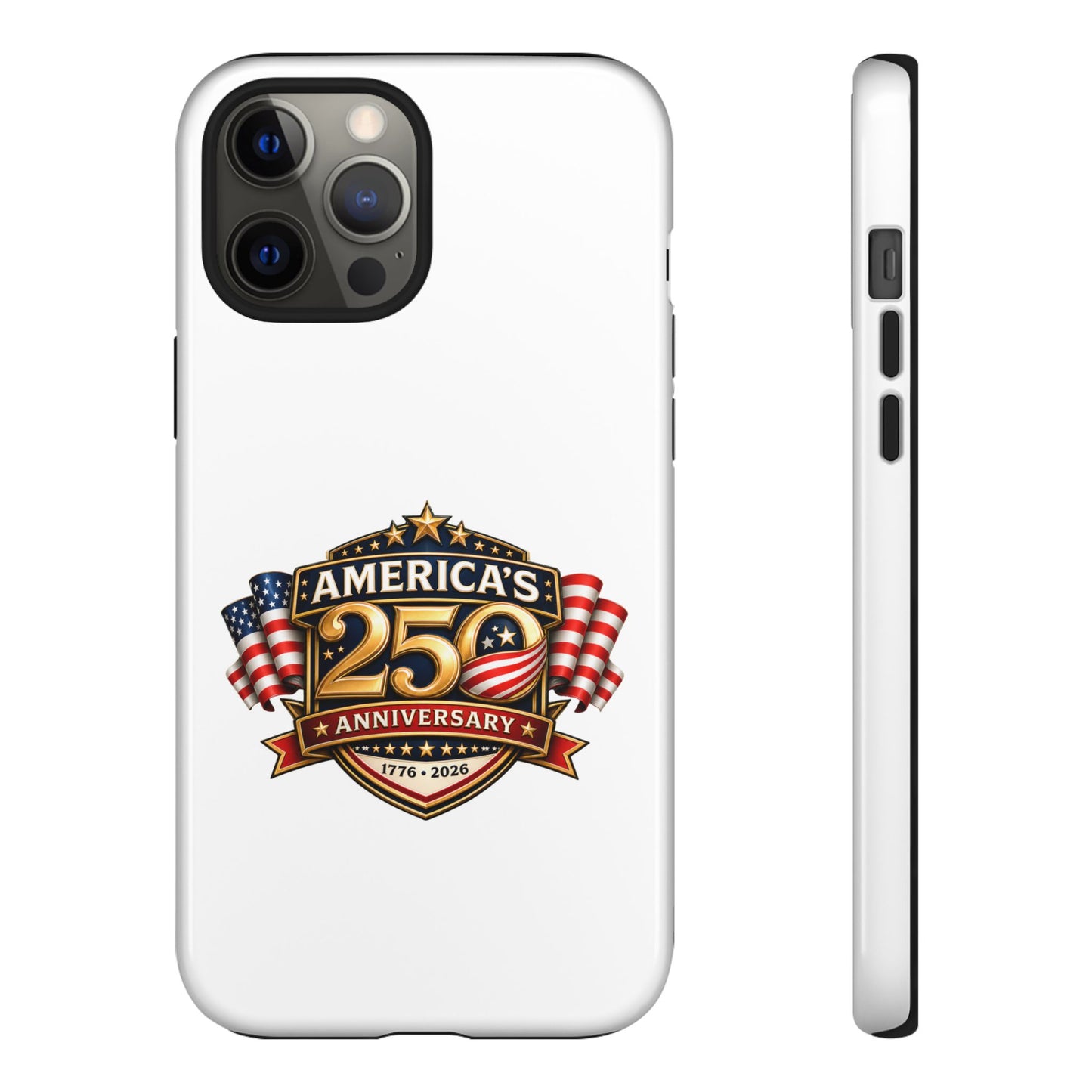 25th Anniversary Patriotic Phone Case — America’s Celebration Design