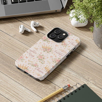 Daughter Of The King Phone Case | Christian Floral iPhone Case