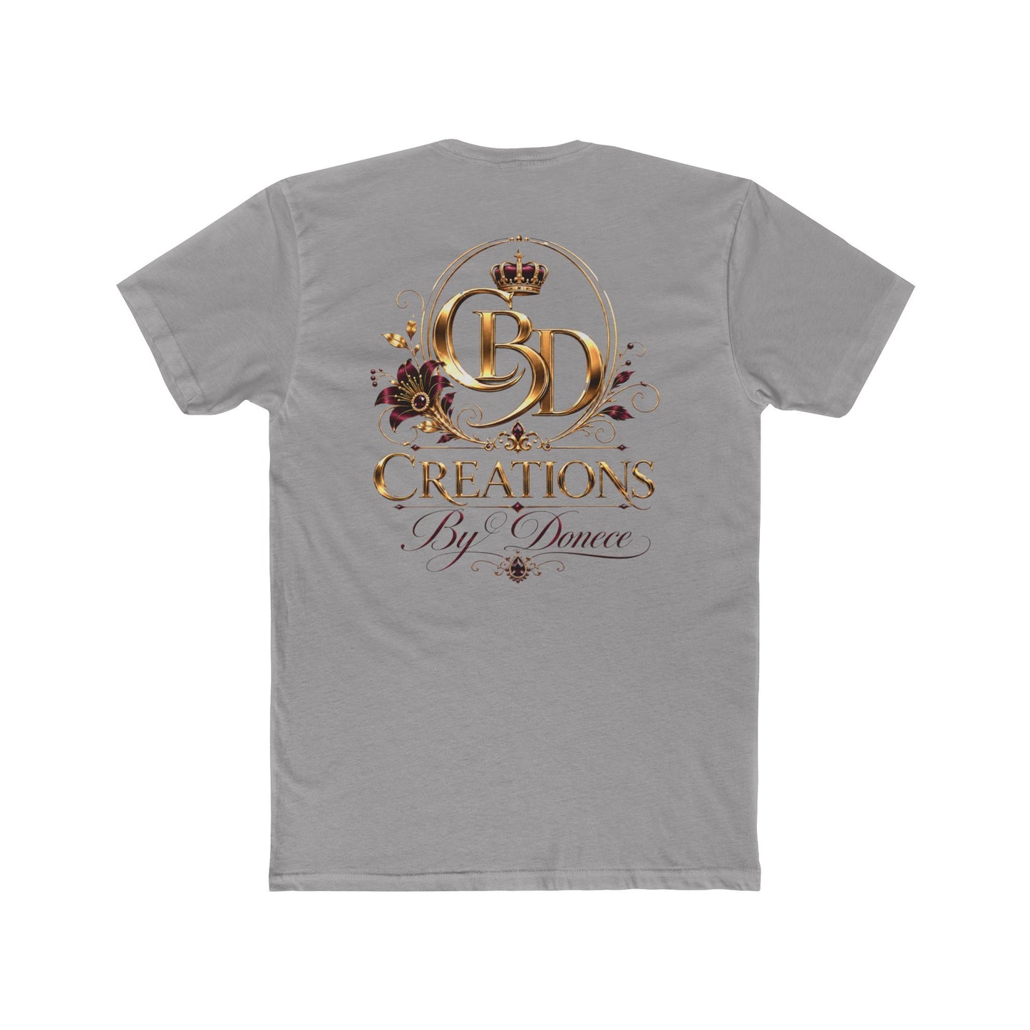 Creations By Donece Logo Tee - Luxury Monogram Graphic T-Shirt