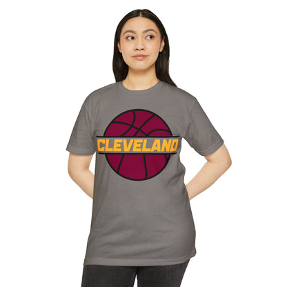 Cleveland Heart T-Shirt — Retro Script City Pride Tee