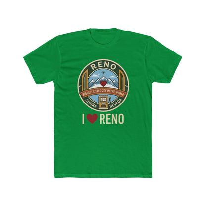 Reno Vintage Badge T-Shirt — I  Reno Retro Cityscape Tee