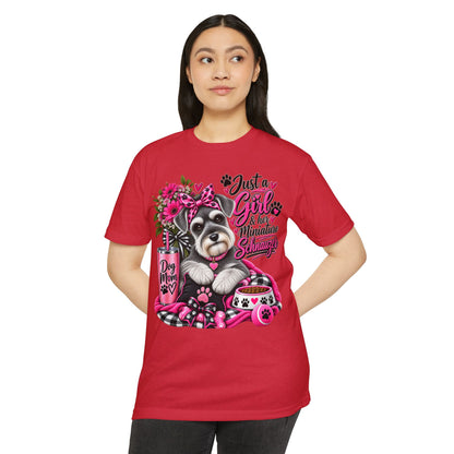 Just a Girl & Her Miniature Schnauzer T-Shirt