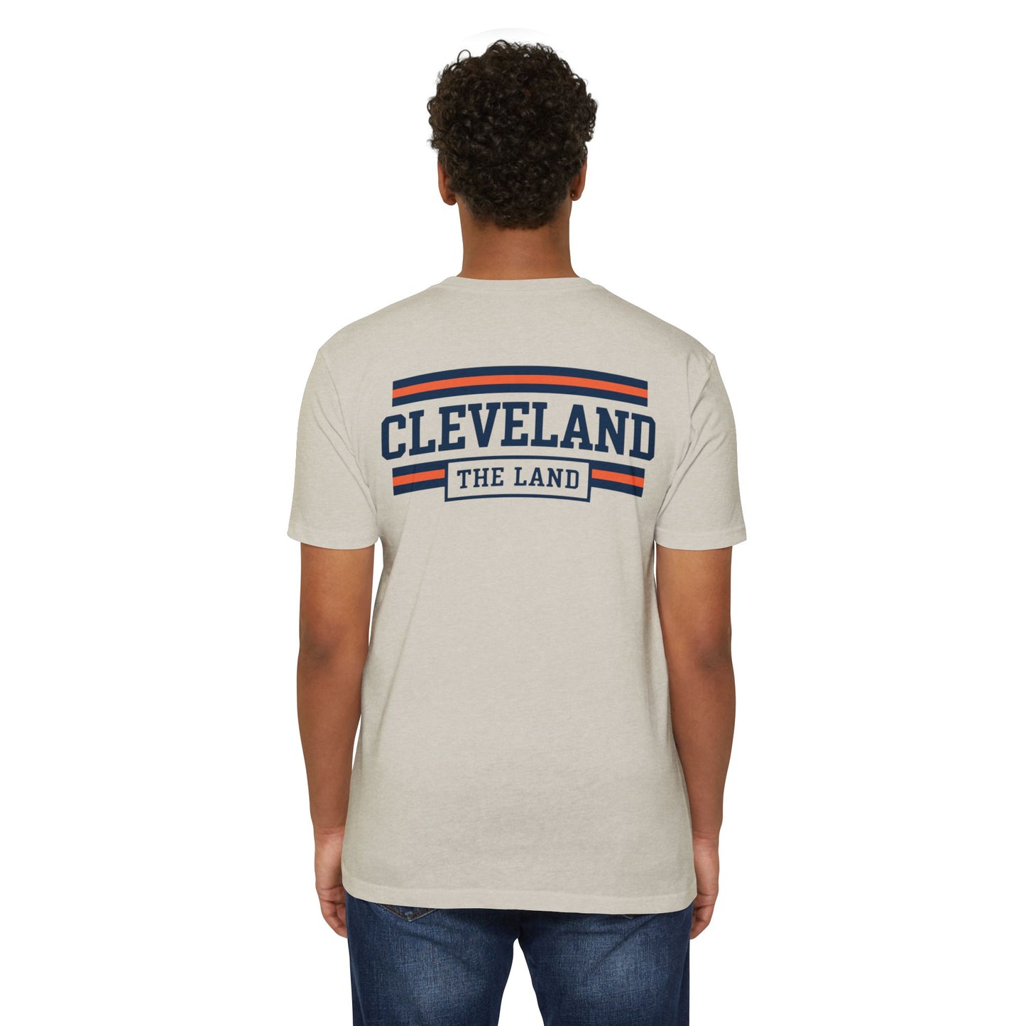 Cleveland "The Land" Retro Striped Tee