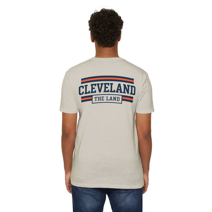 Cleveland "The Land" Retro Striped Tee