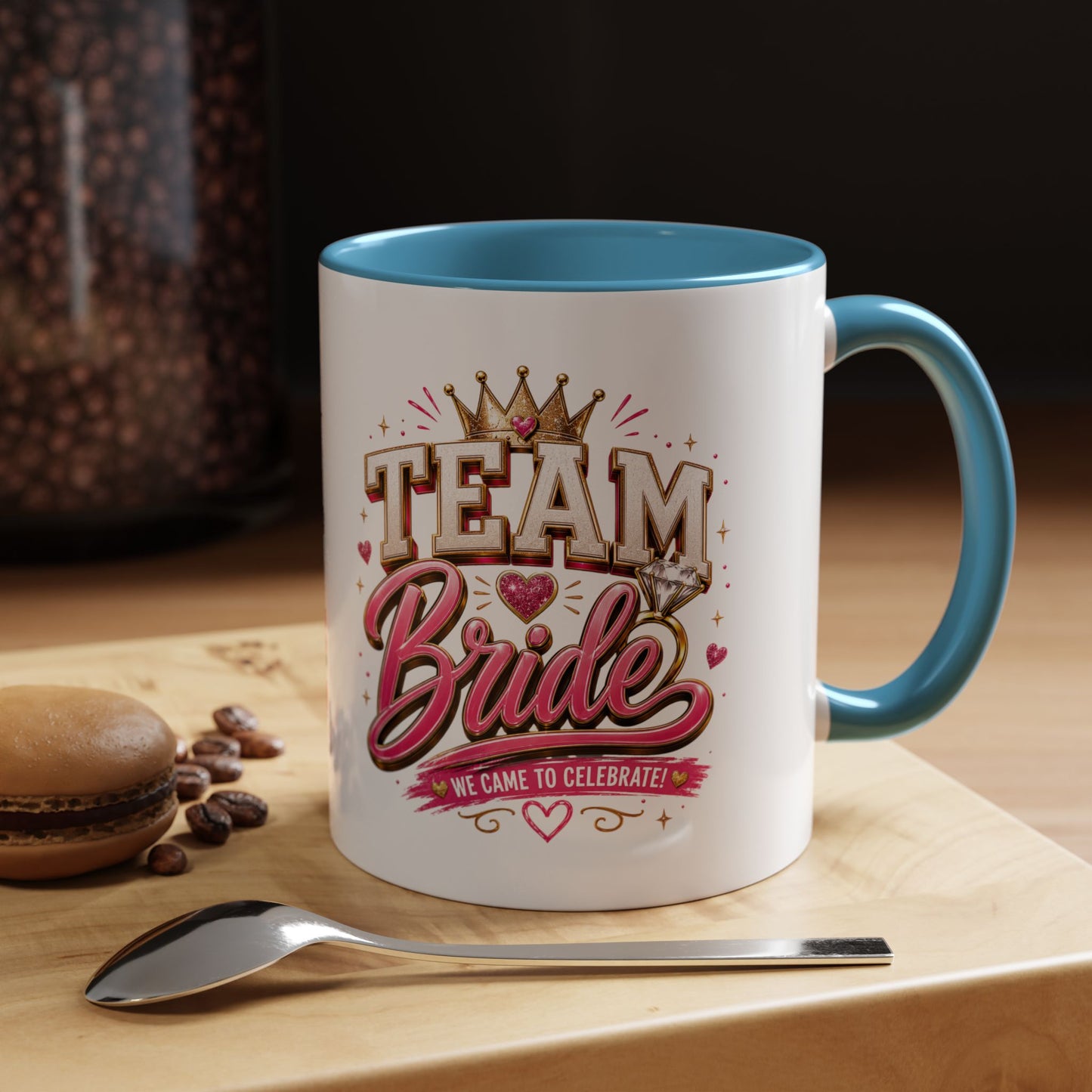 Team Bride Coffee Mug — 'Team Bride' Bachelorette Accent Mug (11/15oz)
