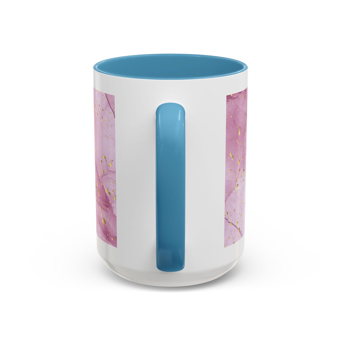 Mom Definition Accent Coffee Mug – Inspirational Pink Marble Mother’s Day Gift (11/15oz)