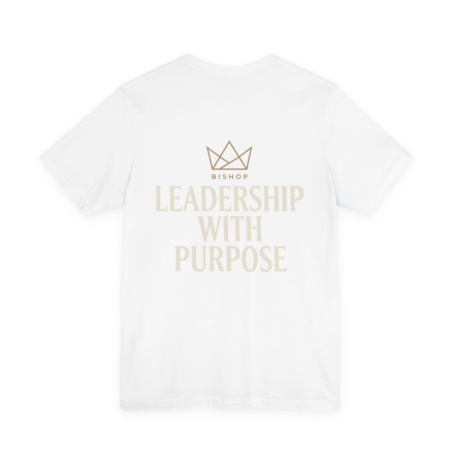Leadership With Purpose Tee — Inspirational Crown Graphic T-Shirt