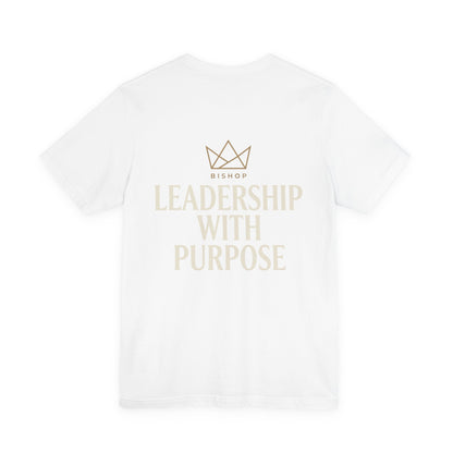 Leadership With Purpose Tee — Inspirational Crown Graphic T-Shirt