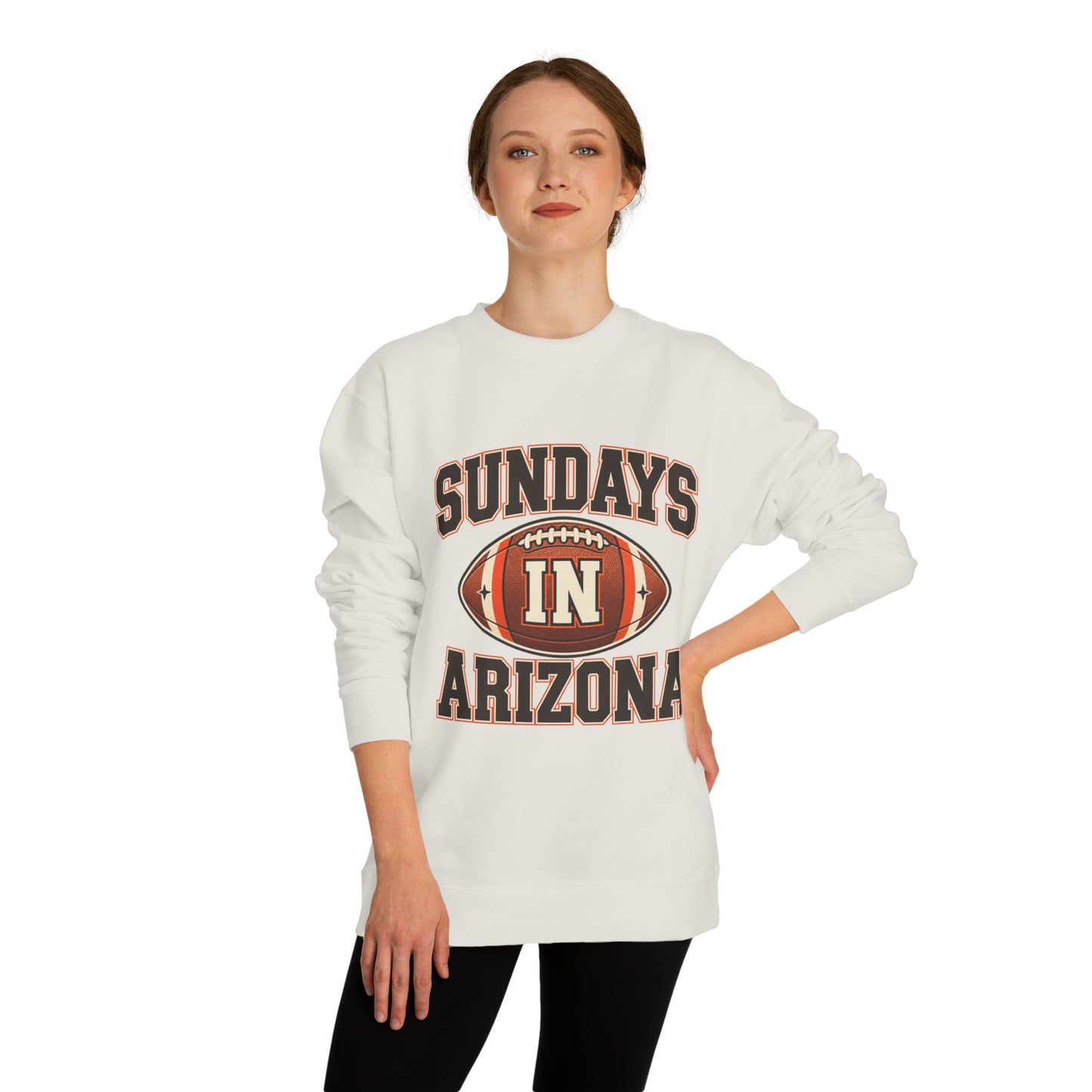 Sundays in Arizona Football Sweatshirt