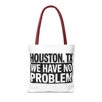 Houston TX Tote Bag — 'We Have No Problem' Graphic Market Tote