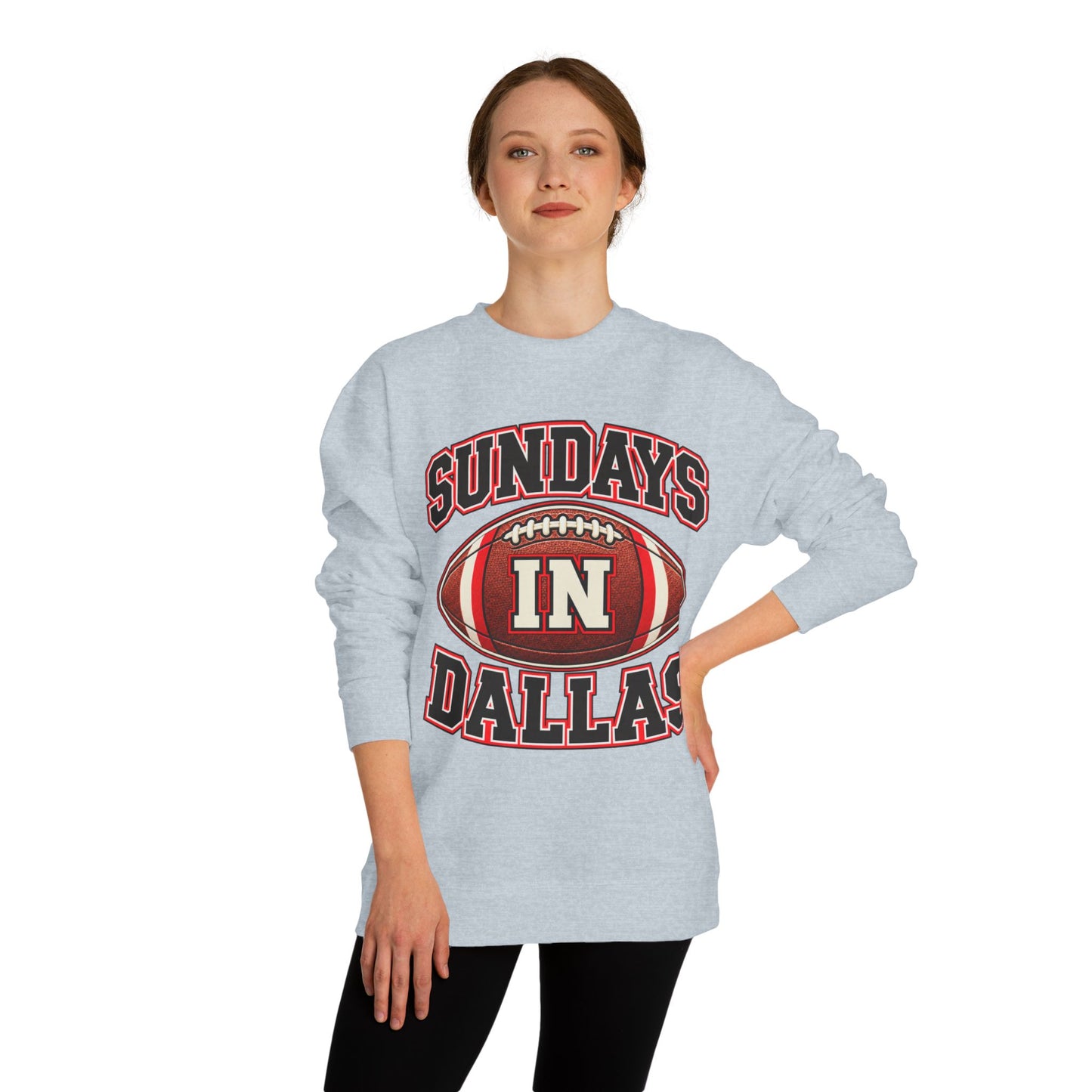 Sundays in Dallas Football Sweatshirt