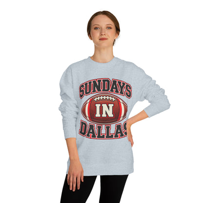 Sundays in Dallas Football Sweatshirt
