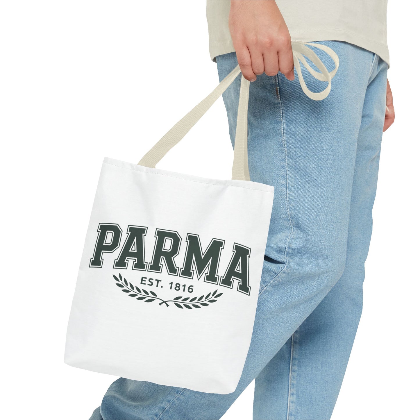 Parma Est. 1816 Tote Bag — Vintage Collegiate Canvas Tote