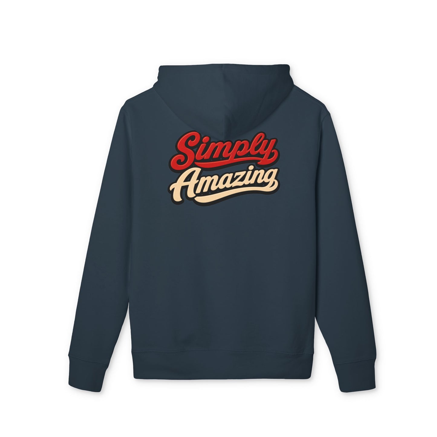 Simply Amazing Hoodie — Retro Script Graphic Pullover
