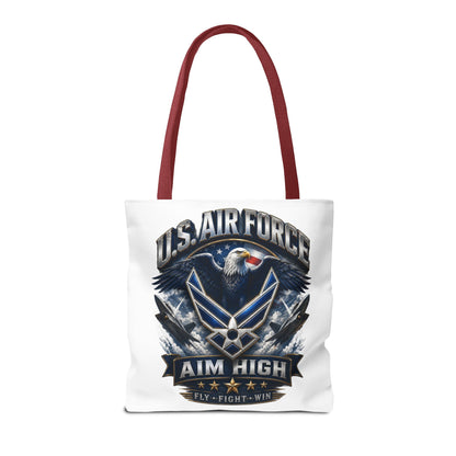 U.S. Air Force Aim High Tote Bag — Patriotic Eagle Military Tote