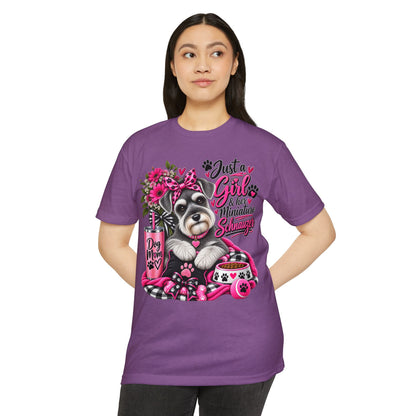 Just a Girl & Her Miniature Schnauzer T-Shirt