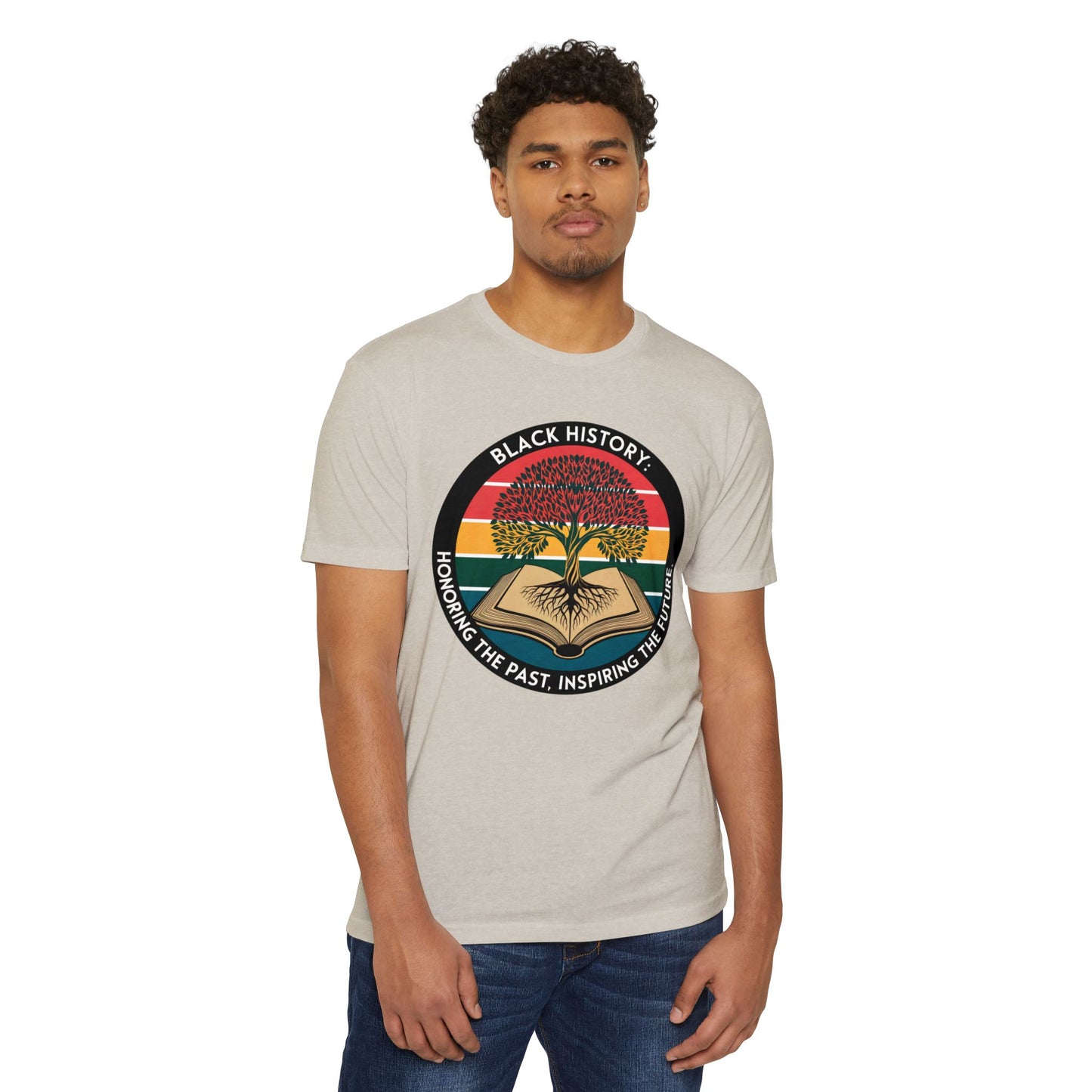 Black History Tree T-Shirt — "Honoring the Past, Inspiring the Future"