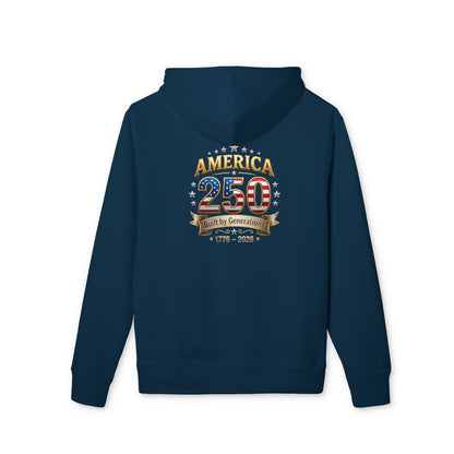 America 250 Hoodie — Patriotic 1776–2026 Anniversary Sweatshirt