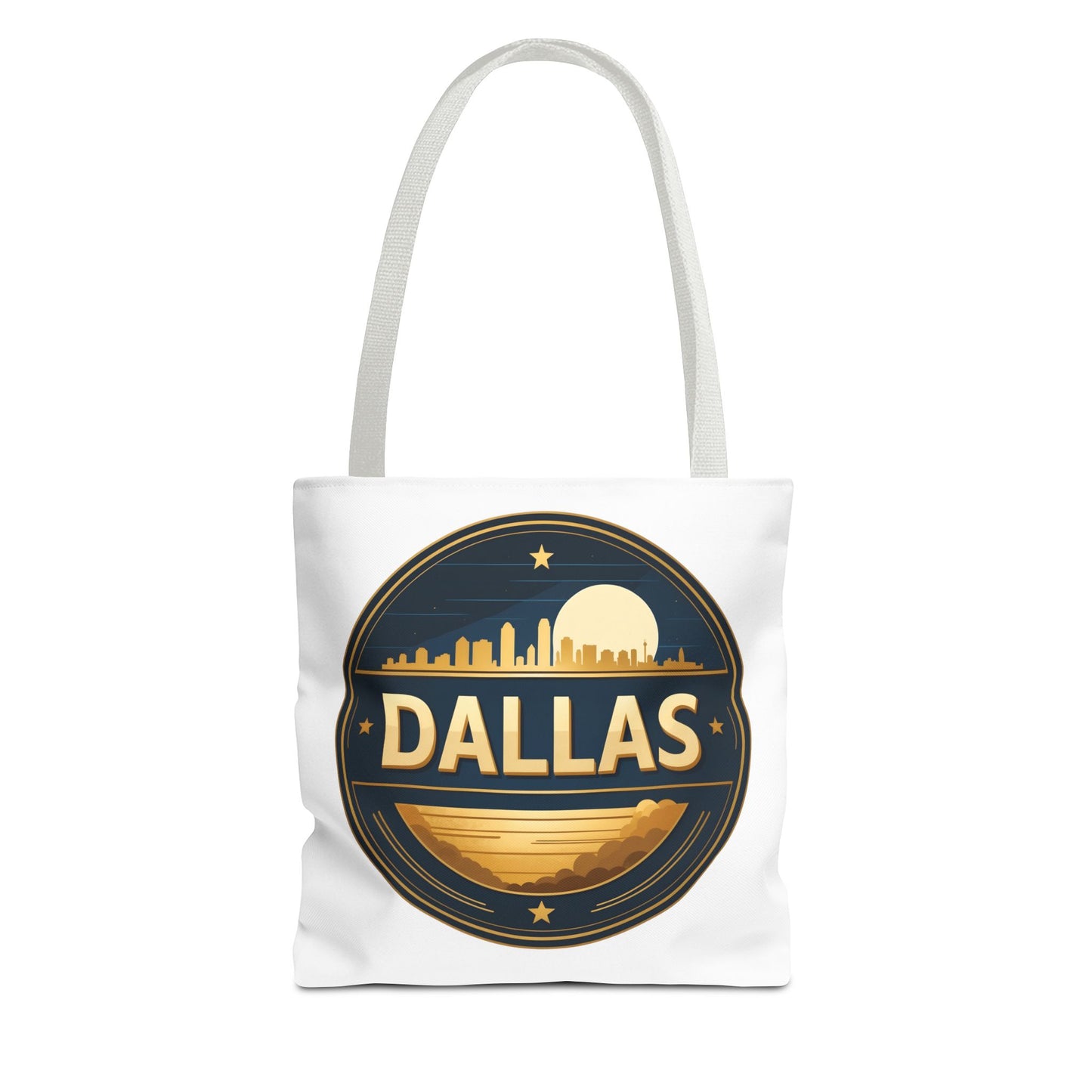 Dallas Skyline Circle Tote