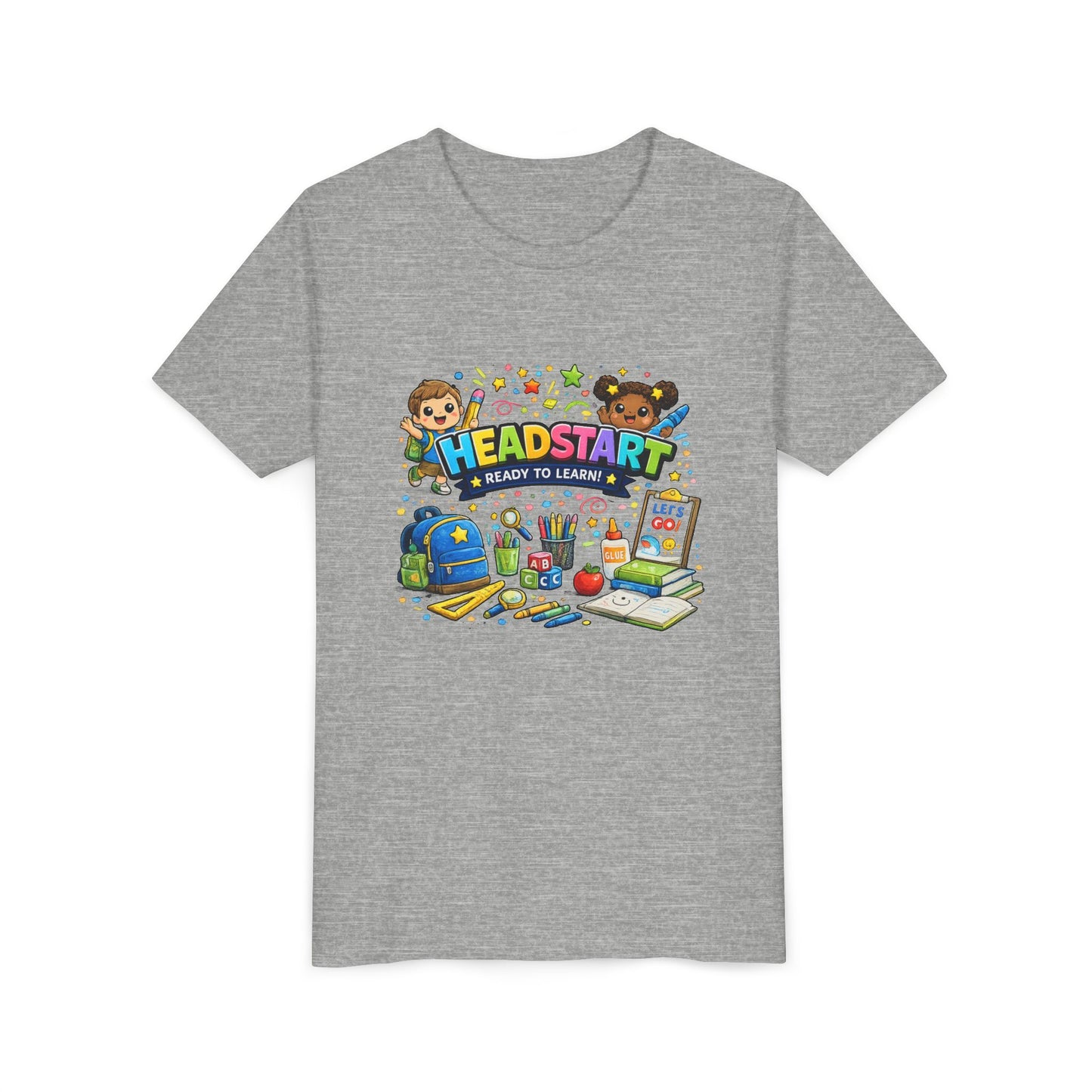 Headstart Kids T-Shirt - Ready to Learn Back-to-School Tee