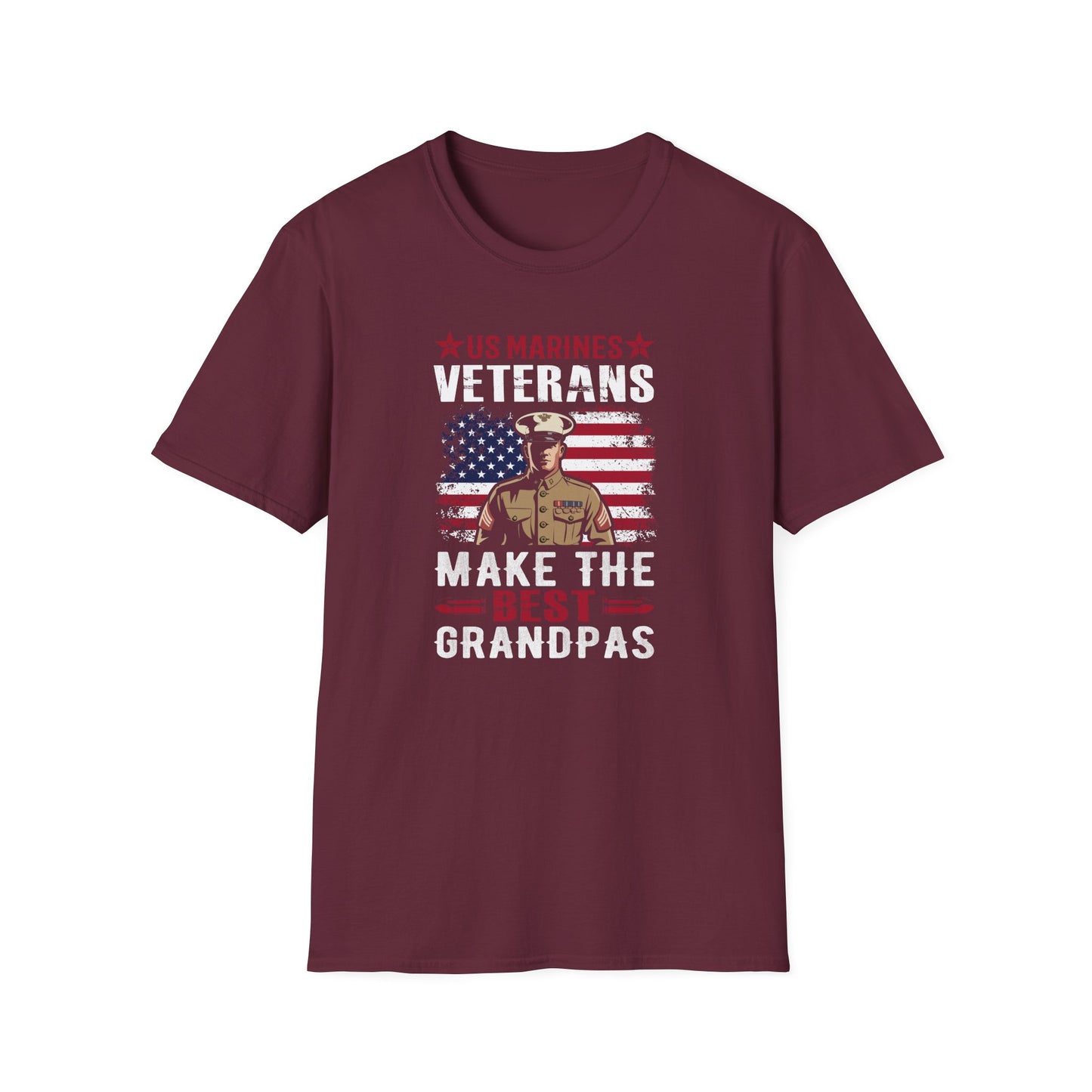 US Marines Veterans Make The Best Grandpas T-Shirt