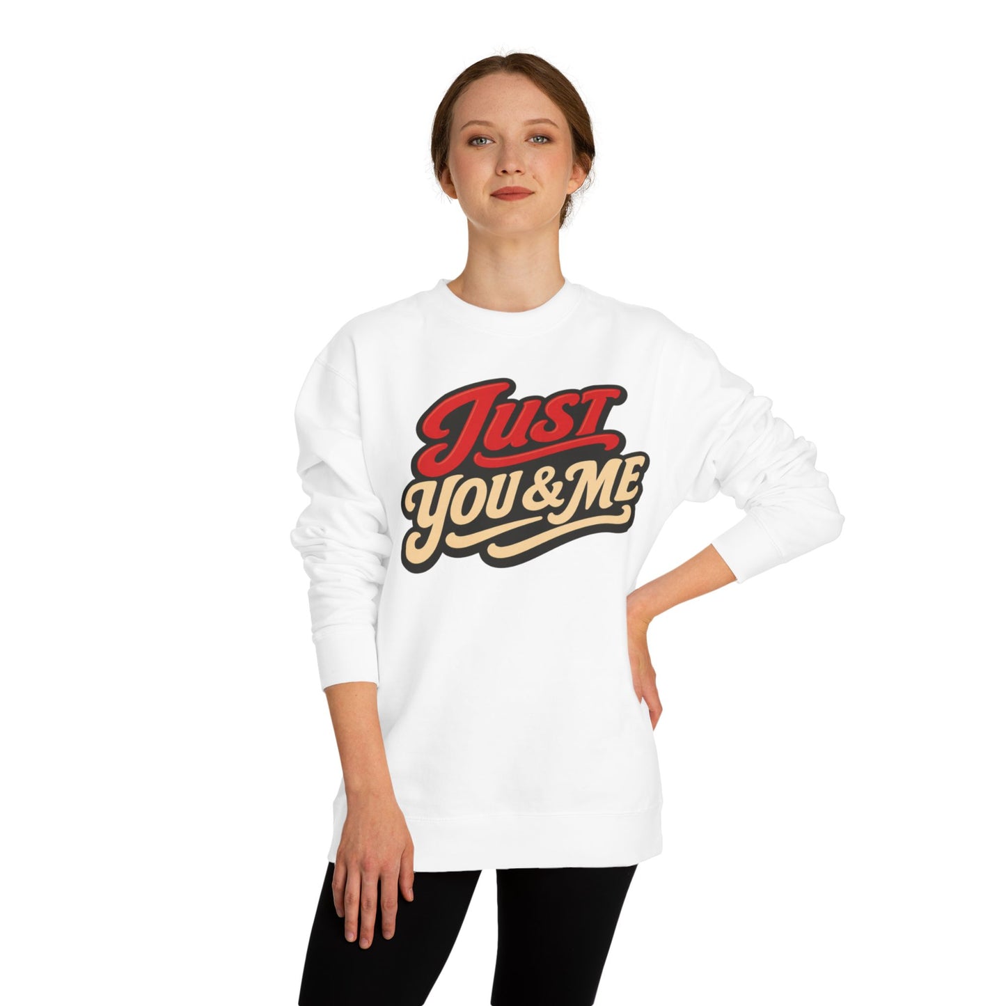 Just You & Me Sweatshirt – Retro Couples Crewneck