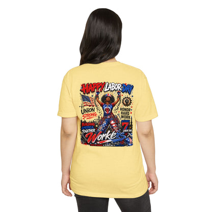 Happy Labor Day Workers T-Shirt — Union Strong, Honor Hard Work Tee
