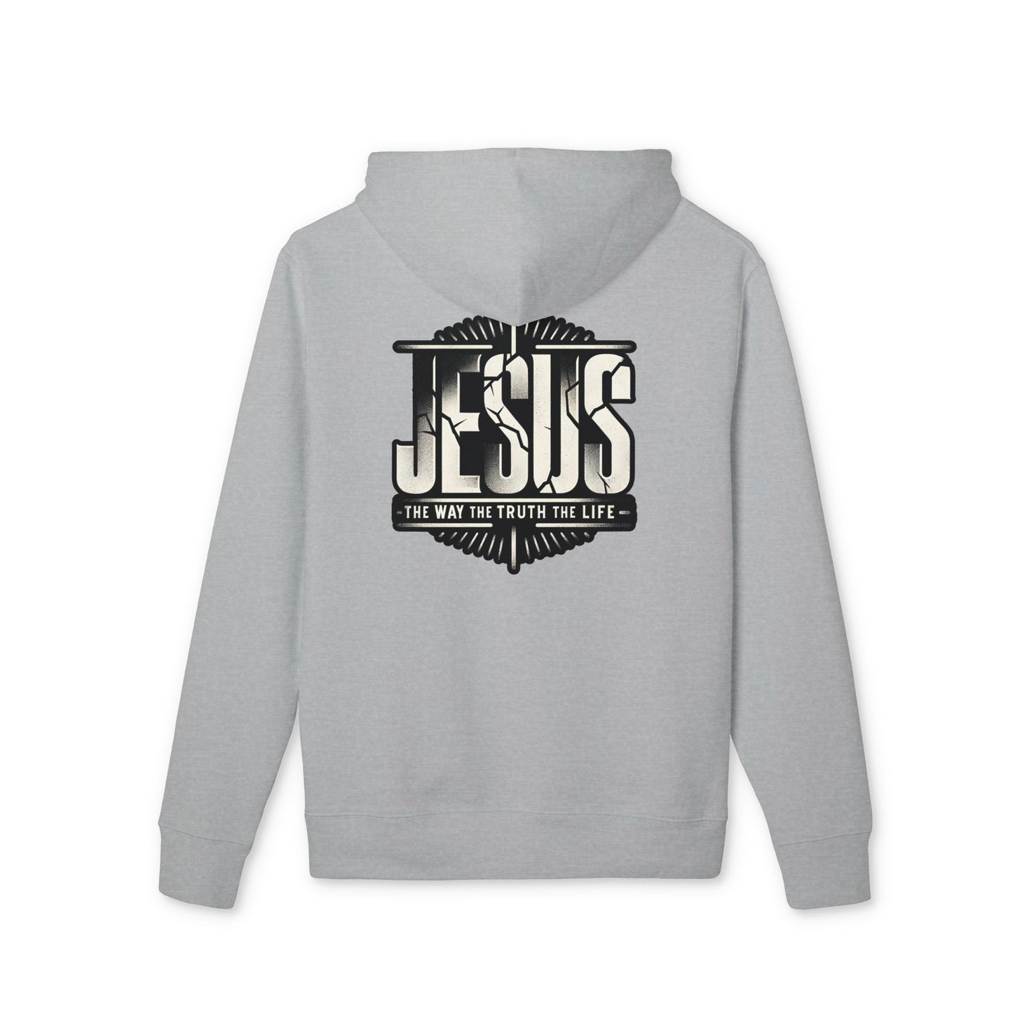 Christian Jesus Hoodie — "Jesus: The Way, The Truth, The Life" Pullover