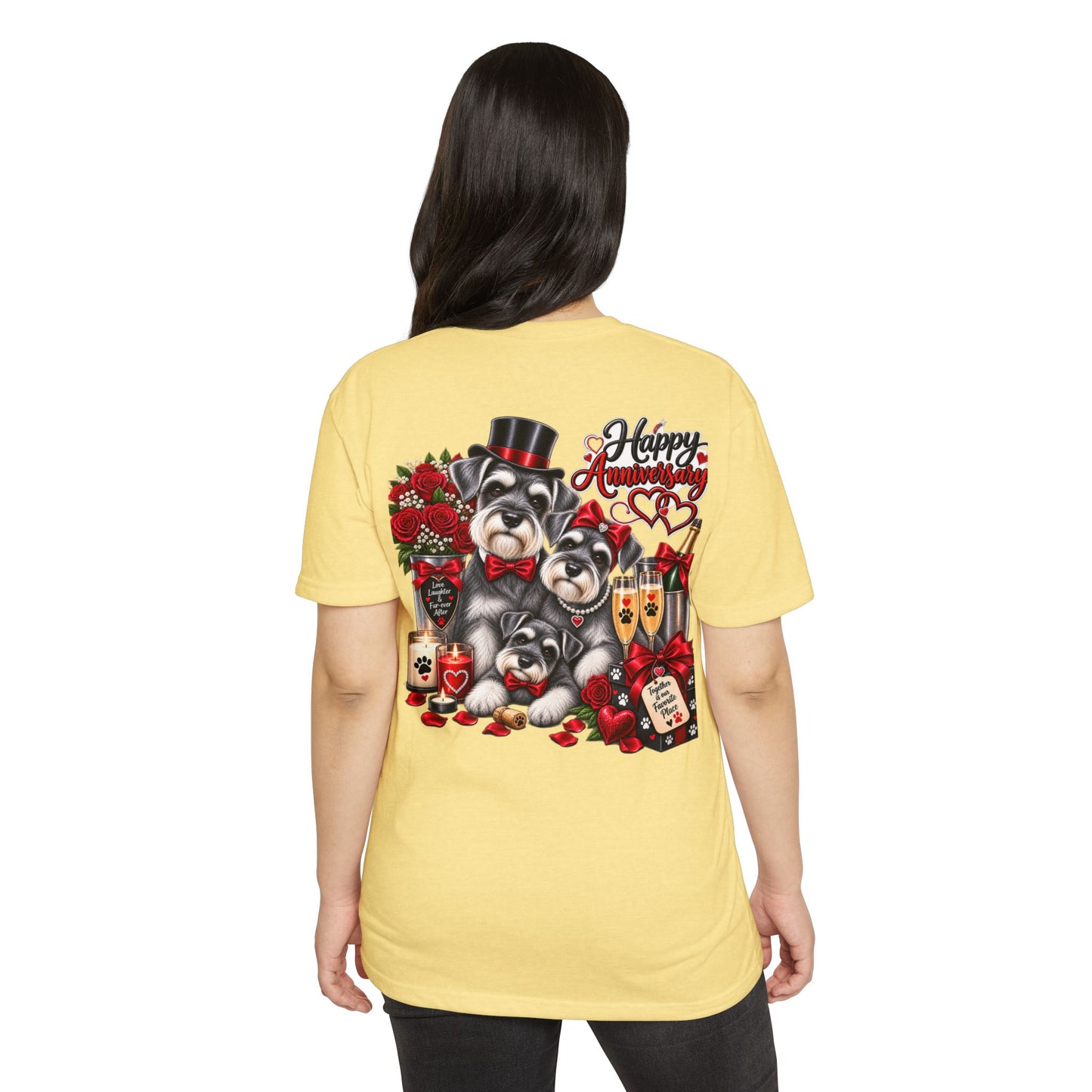 Happy Anniversary Schnauzer T-Shirt