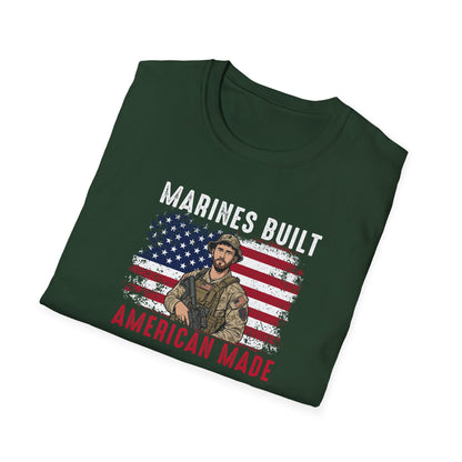 Marines Built American Made T‑Shirt