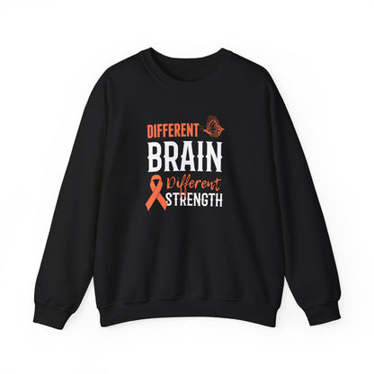 Different Brain Different Strength Crewneck Sweatshirt