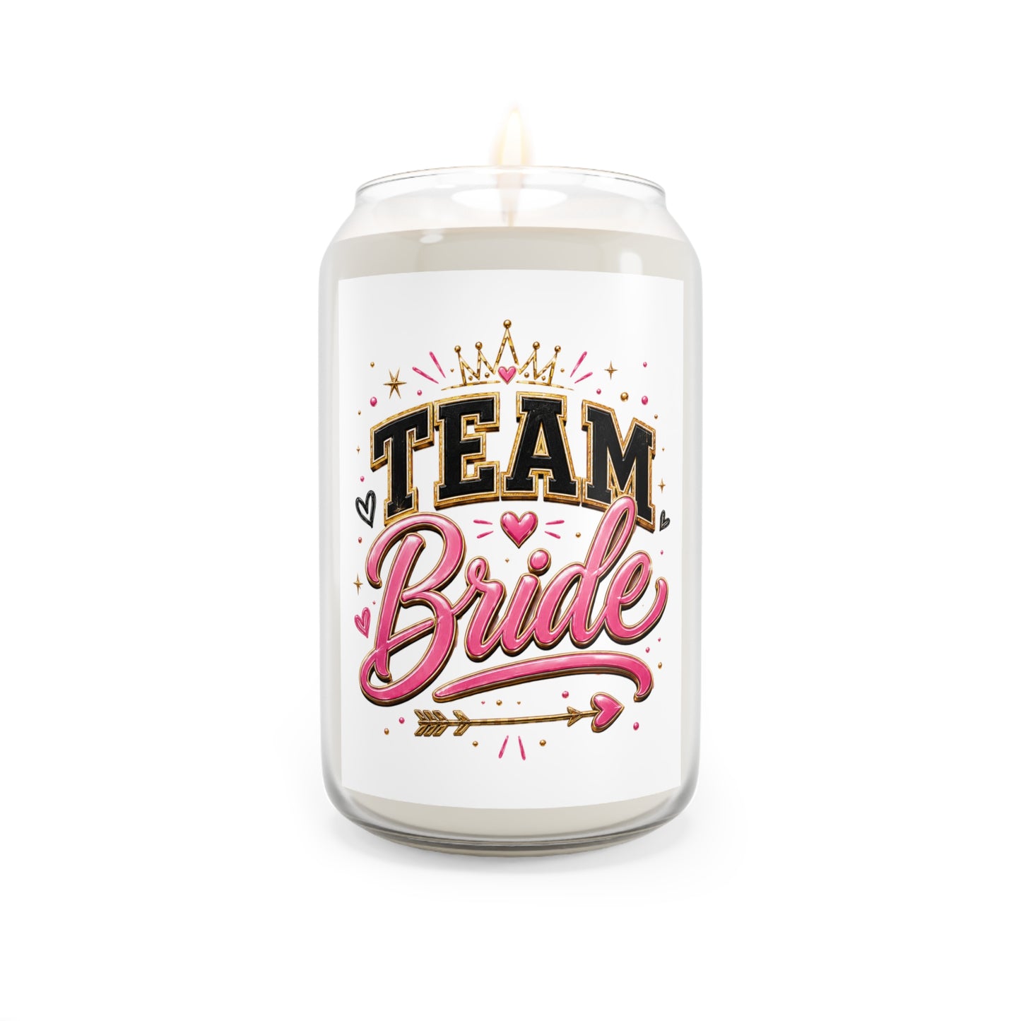 Team Bride Scented Soy Candle — Bridal Party Gift (13.75 oz)