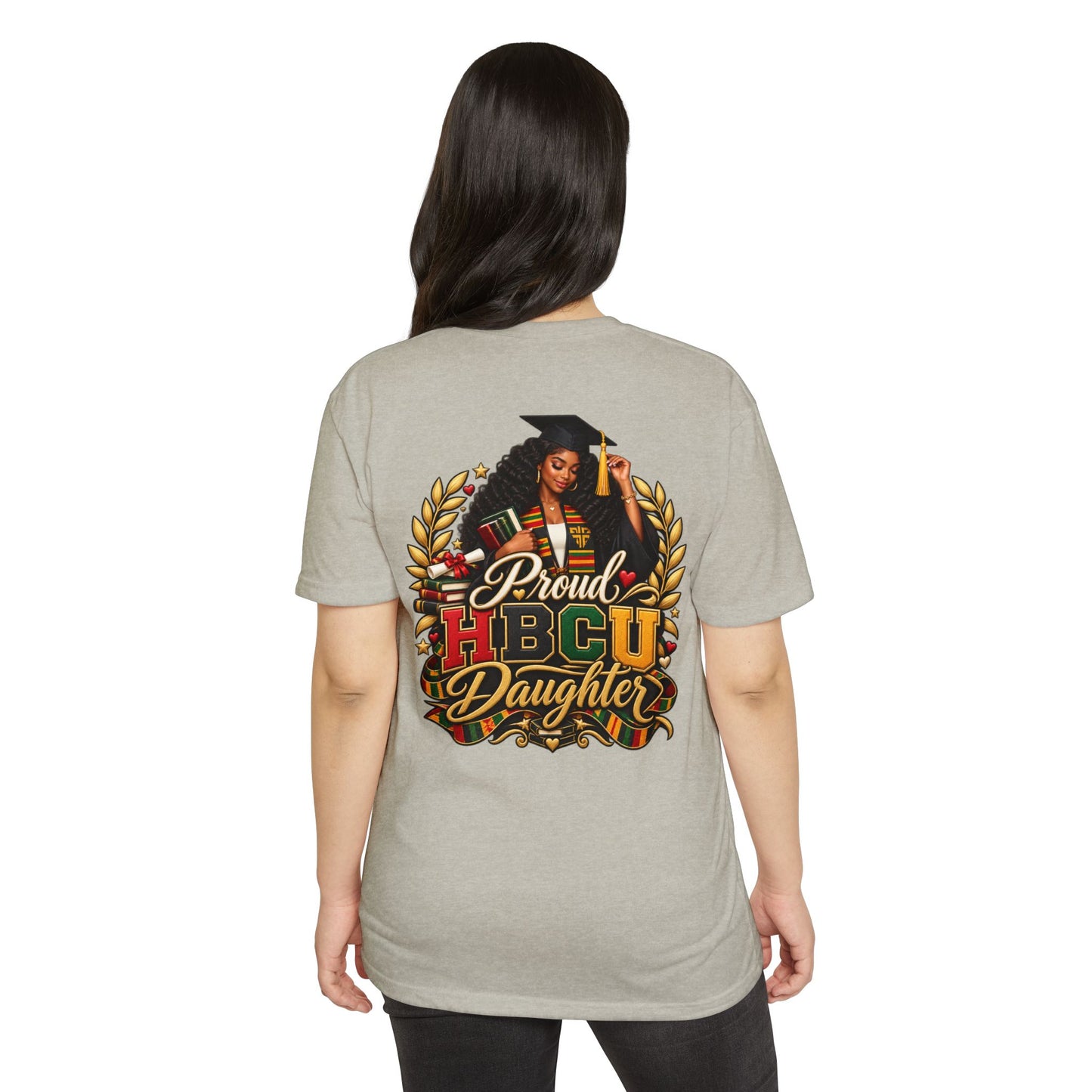 Proud HBCU Daughter T-Shirt – Graduation & Black College Pride Tee