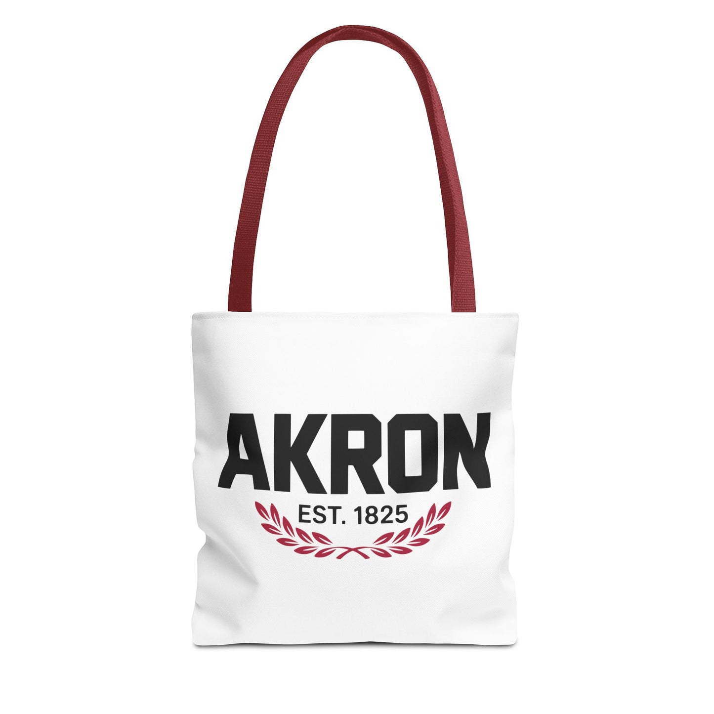 Akron Est. 1825 Tote Bag — City Pride Canvas Tote