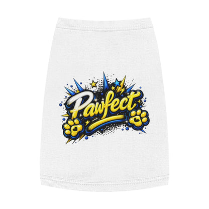 Pawfect Pet Tank Top — Cute Paw Print Dog & Cat Shirt