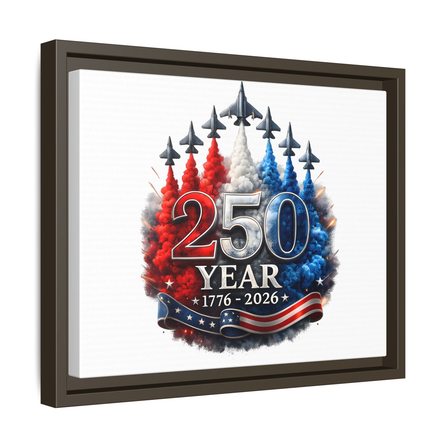Matte Canvas, Framed (Multi-color)