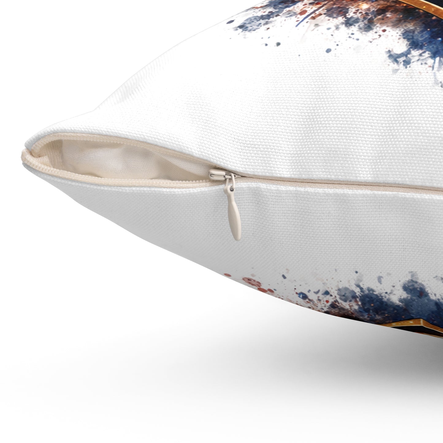 Never Forget 9/11 Memorial Throw Pillow — Patriotic Remembrance Accent Pillow