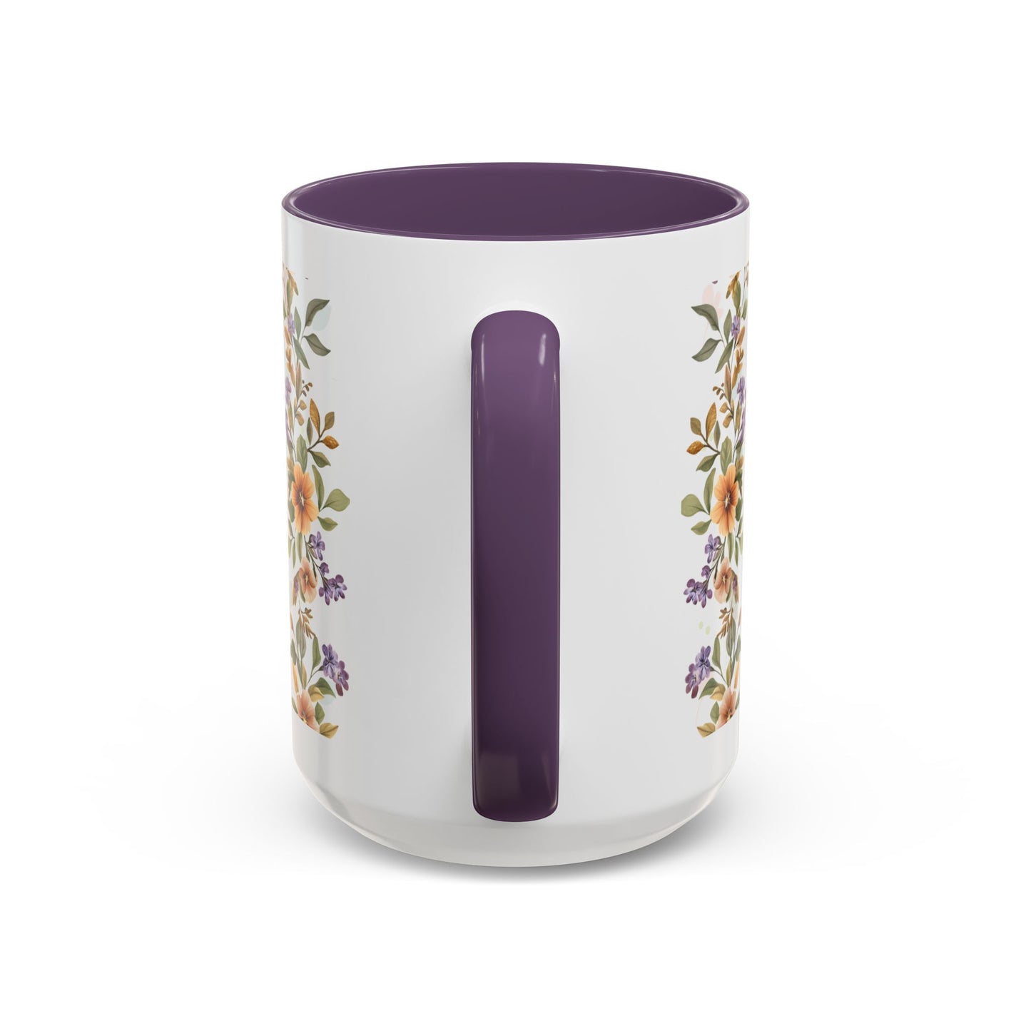 Mom Floral Coffee Mug — "Mom: The Quiet Strength..." Sentimental Mother's Day Gift (11/15oz)