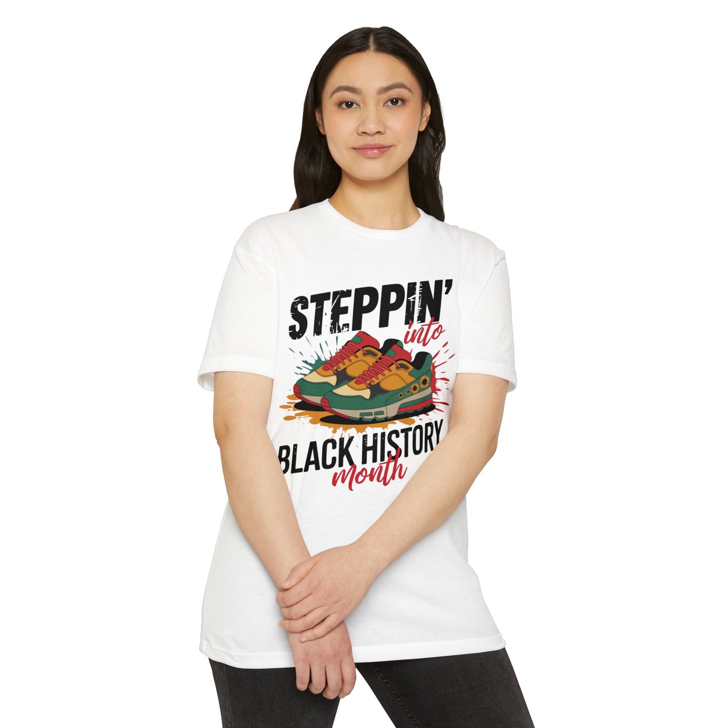 Steppin' Into Black History Month T-Shirt