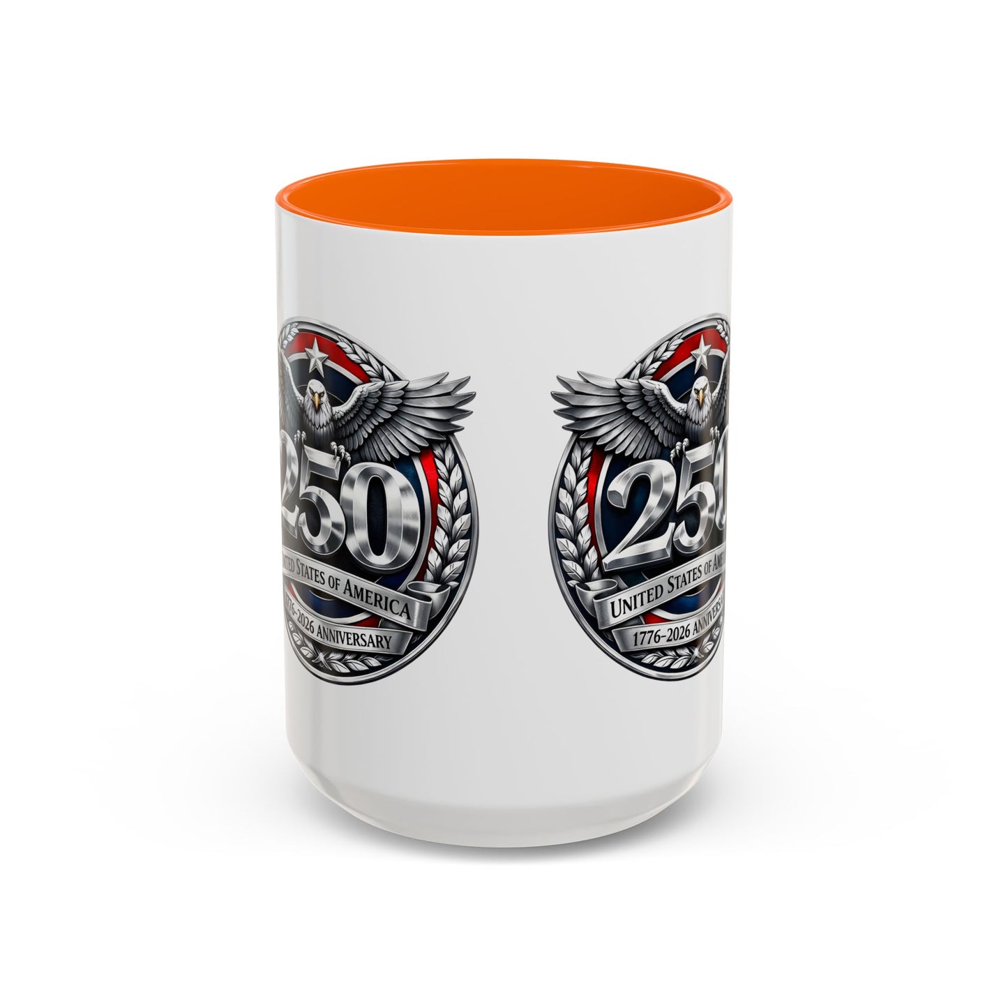 250th USA Bicentennial Eagle Coffee Mug — 1776–2026 Anniversary Accent Mug
