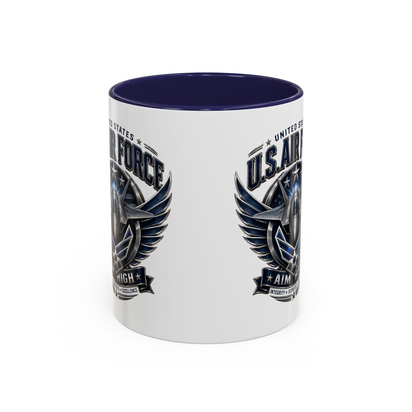 U.S. Air Force Aim High Accent Coffee Mug (11/15oz)