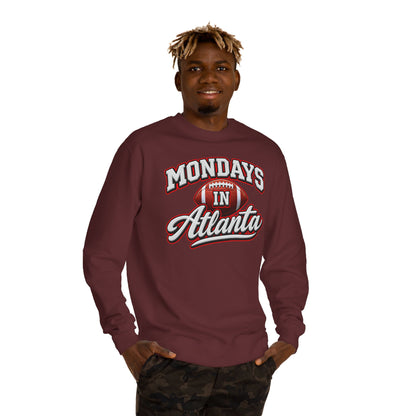 Mondays in Atlanta Football Sweatshirt
