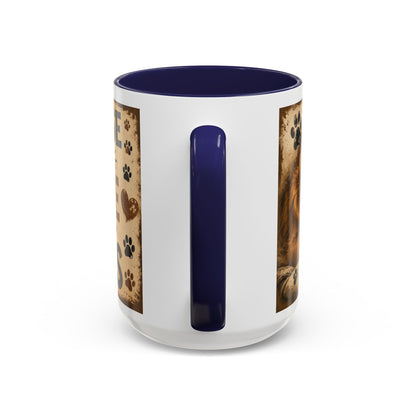 Coffee Mug – "A House Is Not A Home Without Paws" Pet Lover Accent Mug