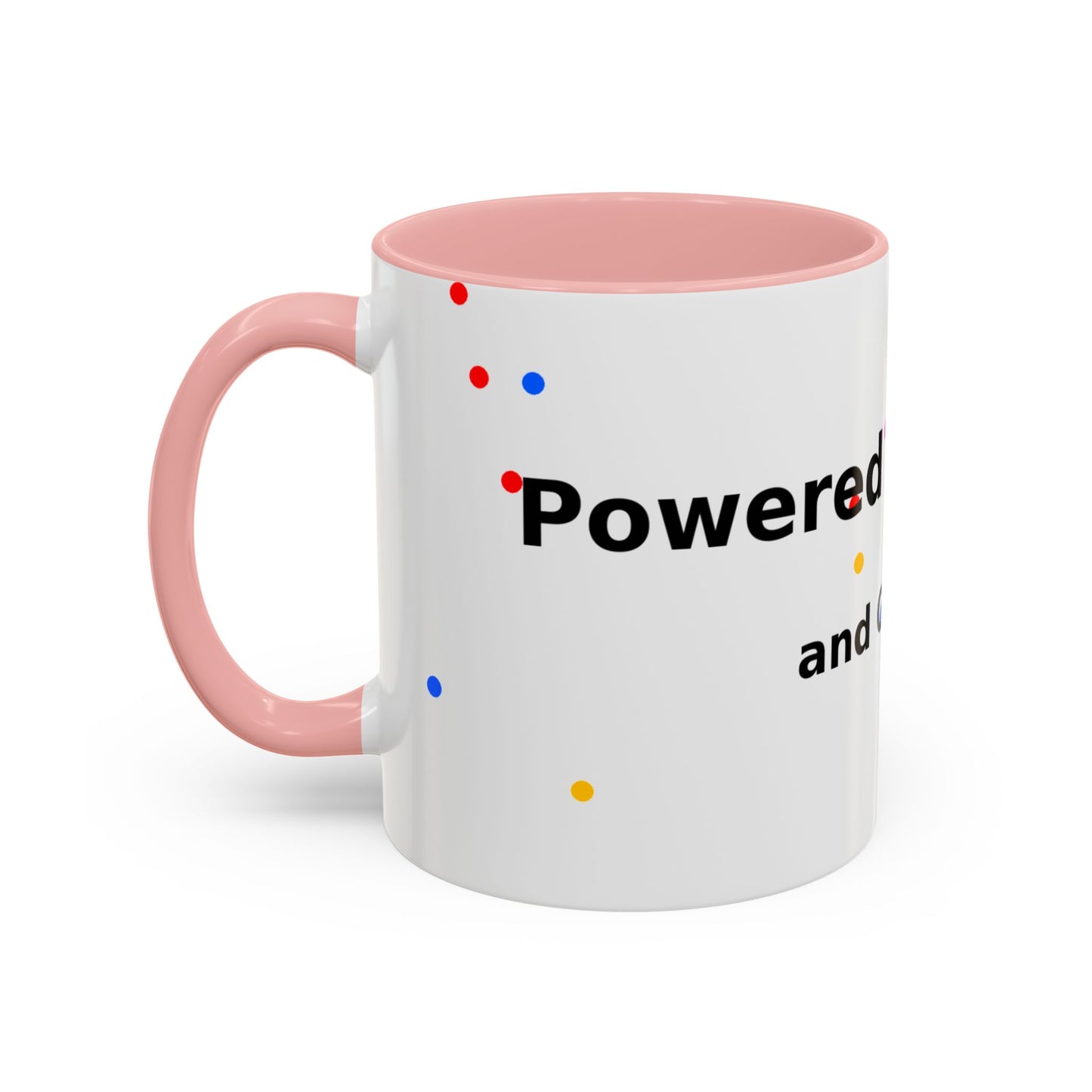 ADHD and Coffee Accent Mug — Funny Neurodivergent Travel Coffee Cup