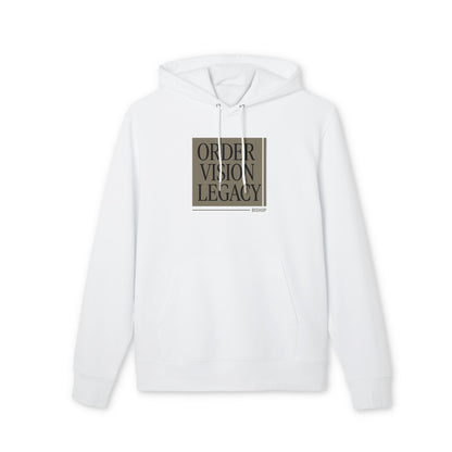 Order Vision Legacy Hoodie — Minimalist Typographic Pullover