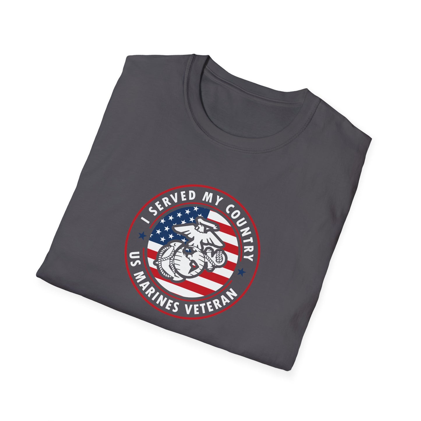 I Served My Country US Marines Veteran T-Shirt