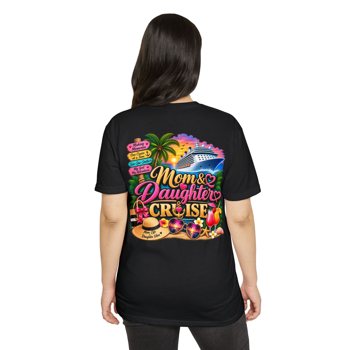 Mom & Daughter Cruise T-Shirt — Matching Vacation Shirt for Beach, Summer & Family Trips