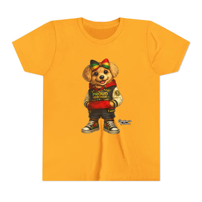 Kids Rasta Bear 'Proud Heritage' Tee