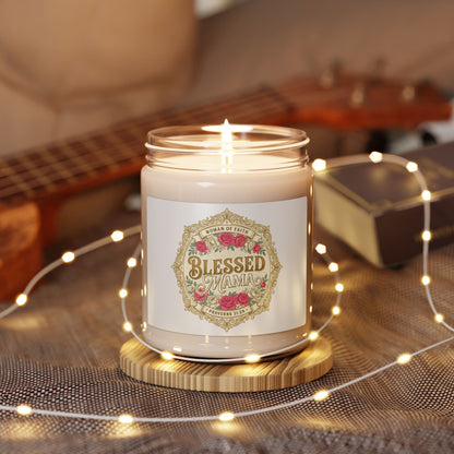 Blessed Mama Candle | mom life, minimalist mom streetwear