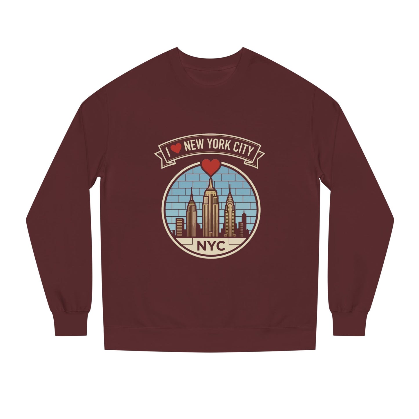 NYC Skyline Sweatshirt — I  New York City Crewneck